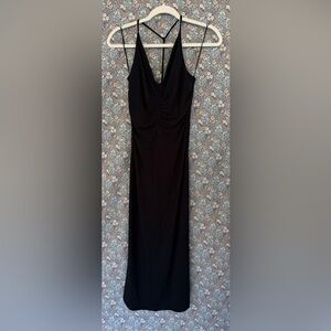 Z Supply Black Gathered Dress